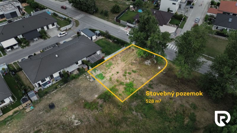 Stavebný pozemok pre RD | všetky podklady | 528 m² |Bernolákovo