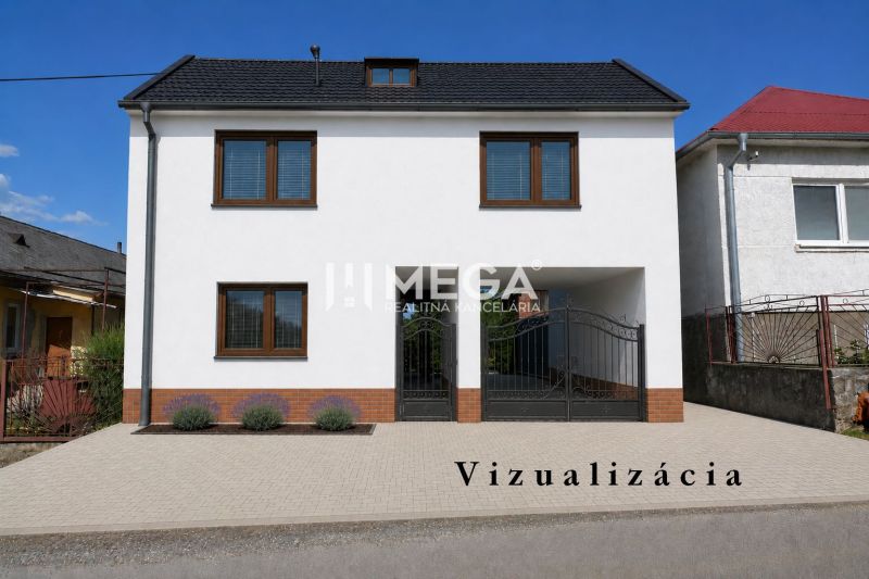 Rezervované - Na predaj rodinný dom v obci Hažín nad Cirochou, exkluzí - Rodinný dom v Hažíne nad Cirochou na ulici Hažín nad Cirochou s bránou vo dvore.