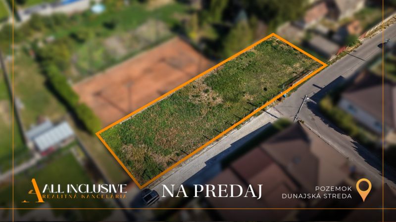 Na predaj staveb. pozemok v Dun. Strede - Malé Blahovo