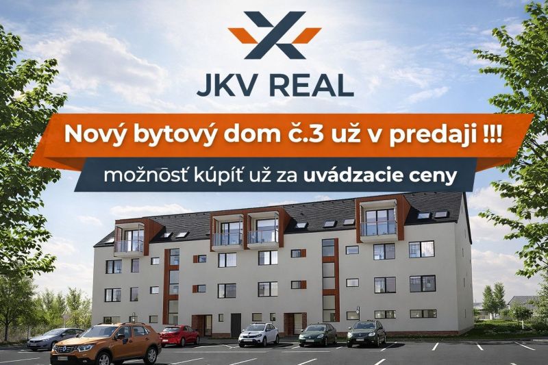 1 | 2 | 3 izbový byt v predpredaji za skvelú cenu Dvorníky