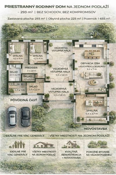 Výnimočný rodinný dom Golianovo na predaj - novostavba