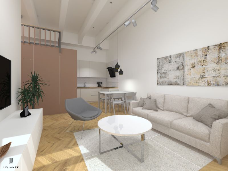 PREDAJ výnimočný 2i byt s loftom a balkónom 8B-Nové Mesto nad Váhom