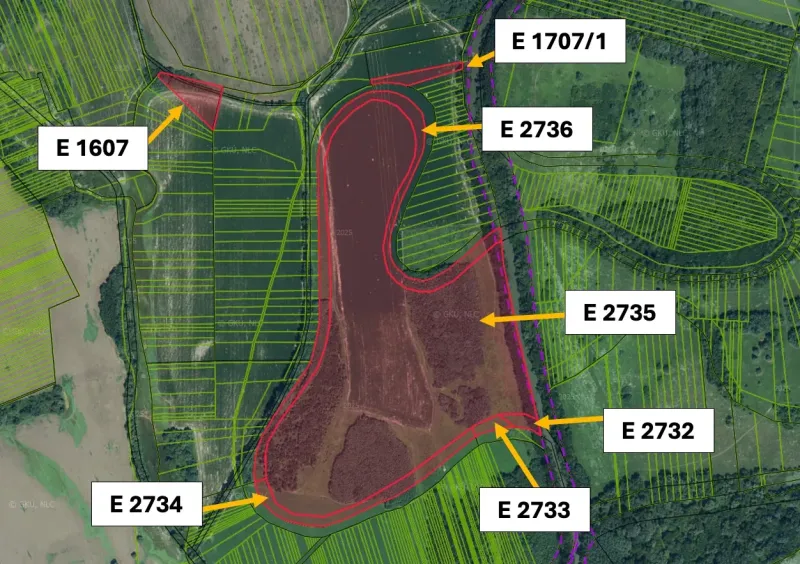 Brehov, Kucany – 2.623 m2 Poľnohospodárska pôda a Lesy