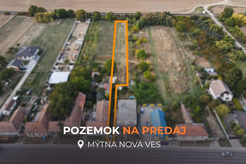 POZEMOK NA PREDAJ | MÝTNA NOVÁ VES - LUDANICE |