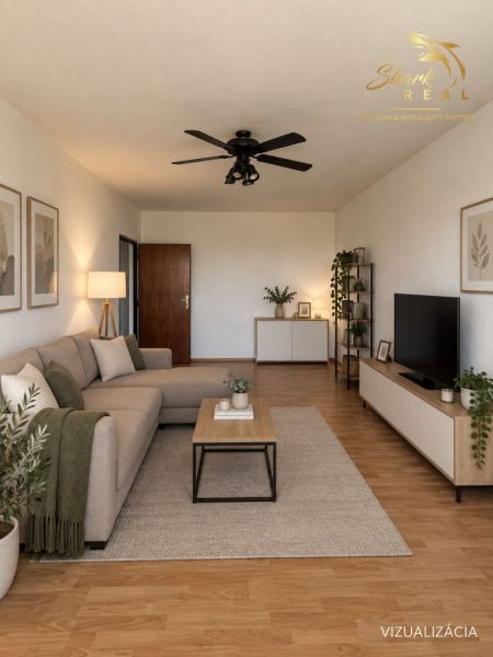 PRIESTRANNÝ 2-IZBOVÝ BYT 63 m² | LOGGIA | VEĽKÉ IZBY | ČILIŽSKÁ, VRÁKU