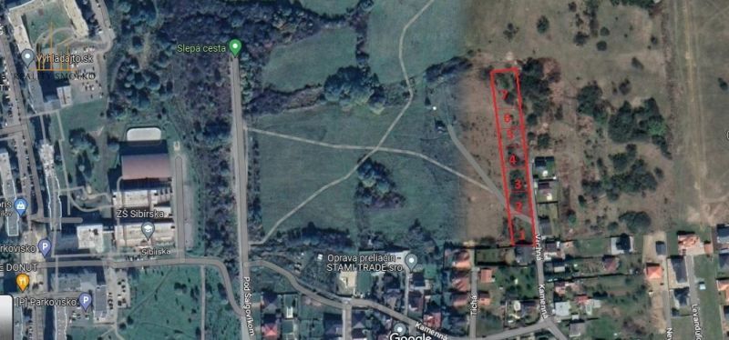 EXKLUZÍVNE - 7 Investičných (IBV) pozemkov v Ľuboticiach