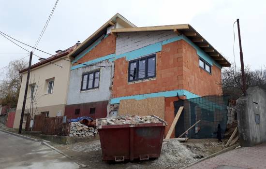 Prestavba rodinného domu v Bratislave